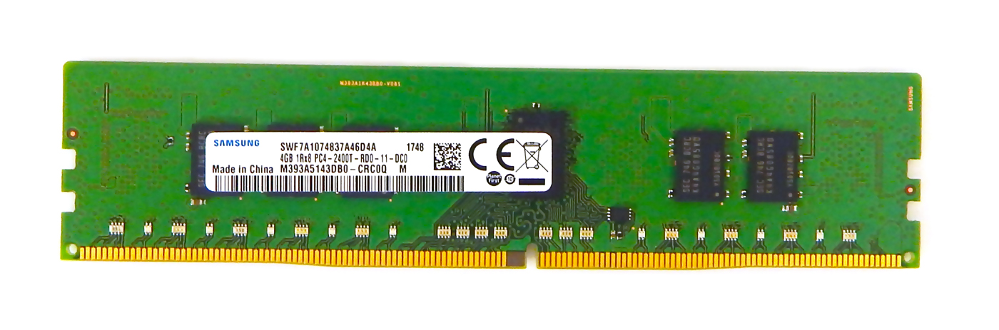 Samsung 4gb Pc4-2400t-r Ddr4 ECC 1rx8 Memory RDIMM M393a5143db0-crc0q for  sale online | eBay