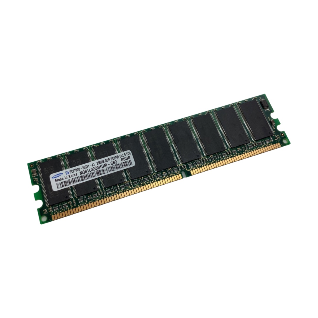 Micron 256MB DDR 333 CL2.5 ECC M381L3223HUM-CB3 PC2700U-25331-A1